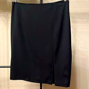 WHBM slim black skirt, size 8